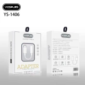 مبدل YS 1406   جک AUX 3.5
