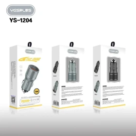 شارژر فندکی ماشین YS-1204-1205 YESPLUS