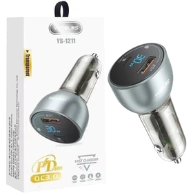 شارژر فندکی 30 وات یس پلاس YS-1211