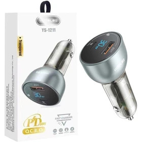 شارژر فندکی 30 وات یس پلاس YS-1211