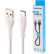 کابل شارژ کینگ استار مدل K520C طول ۲۵ سانتی متر