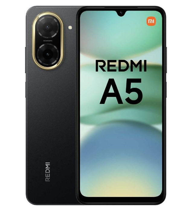 موبایل شیائومی RedmiA5 حافظه 64 گیگابایت و رم 3 گیگابایت مشکی