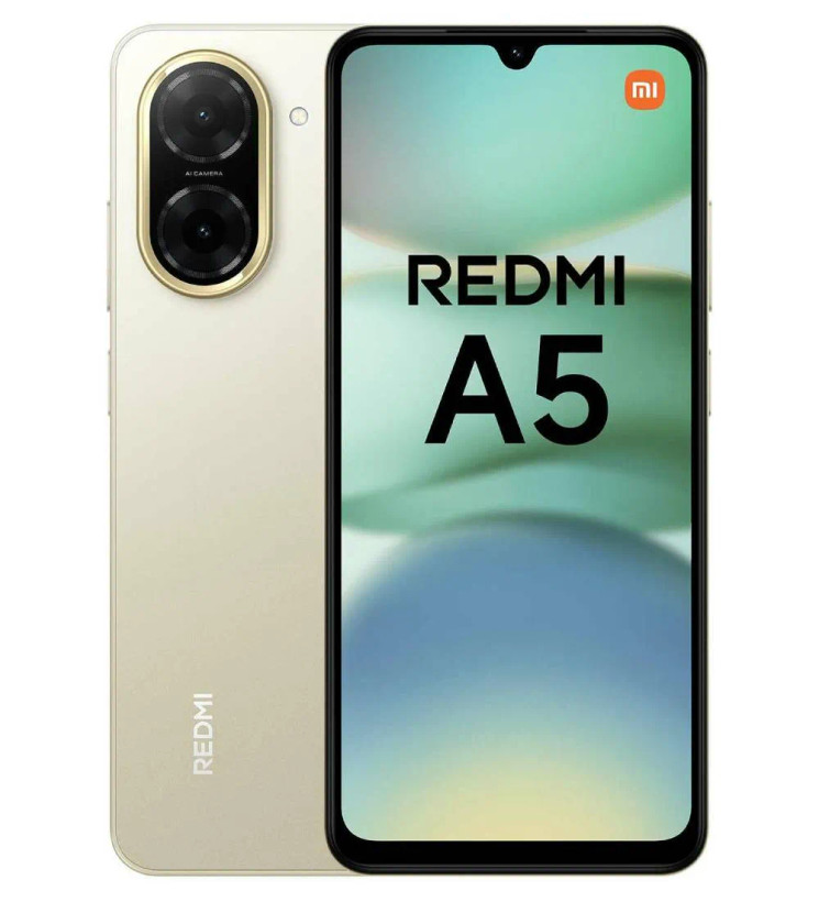 موبایل شیائومی RedmiA5 حافظه 64 گیگابایت و رم 3 گیگابایت طلایی