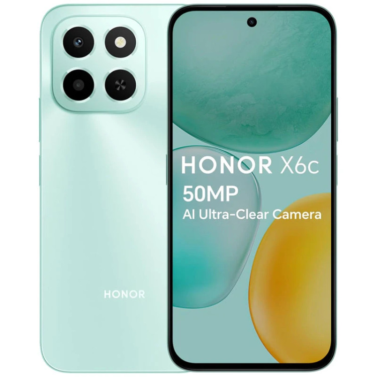 موبایل HNOR X6c حافظه 256 گیگابایت و رم 6 گیگابایت سبز