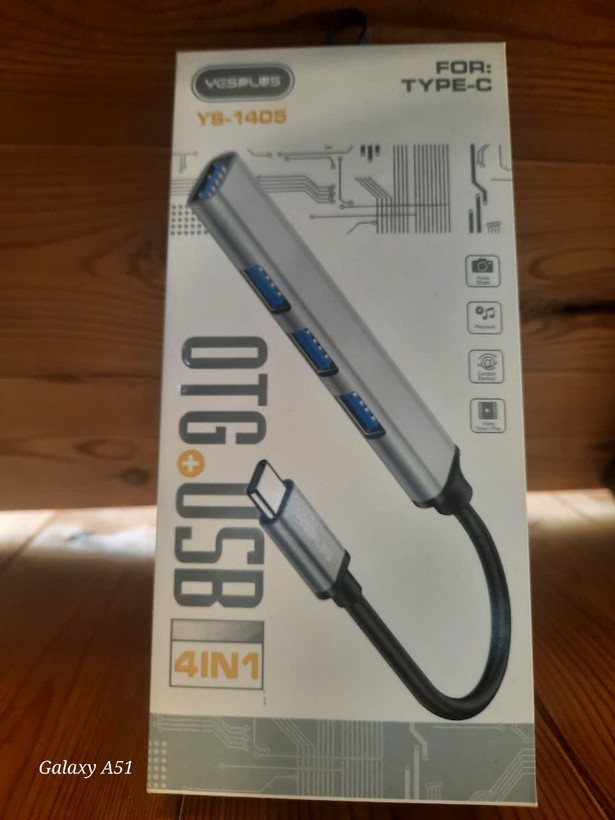 تبدیل1408 ys تایپ Cبا 4 پورت USB