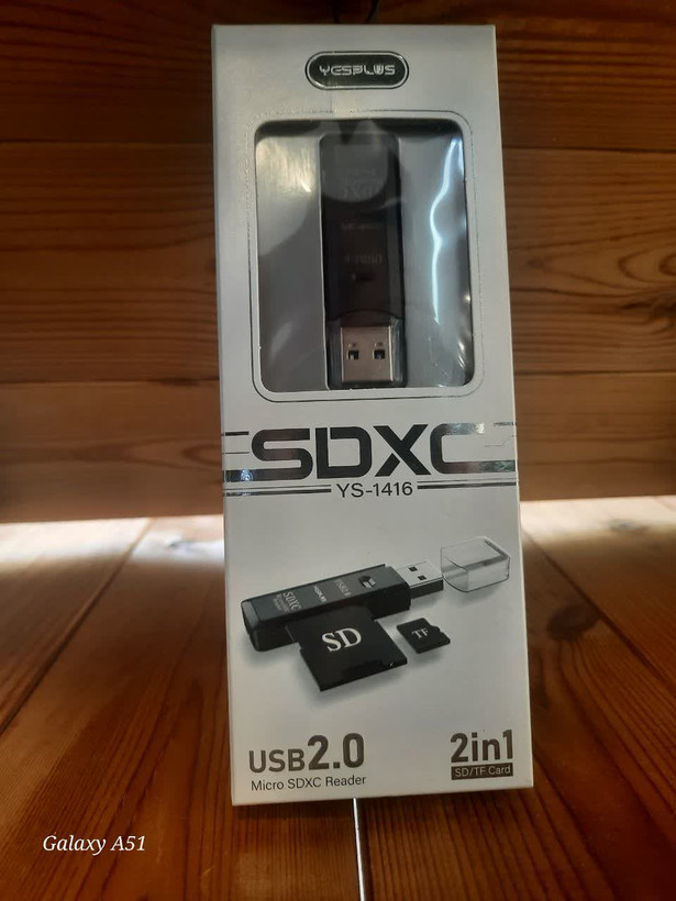 تبدیل SDوTF مموری به USB YS1416