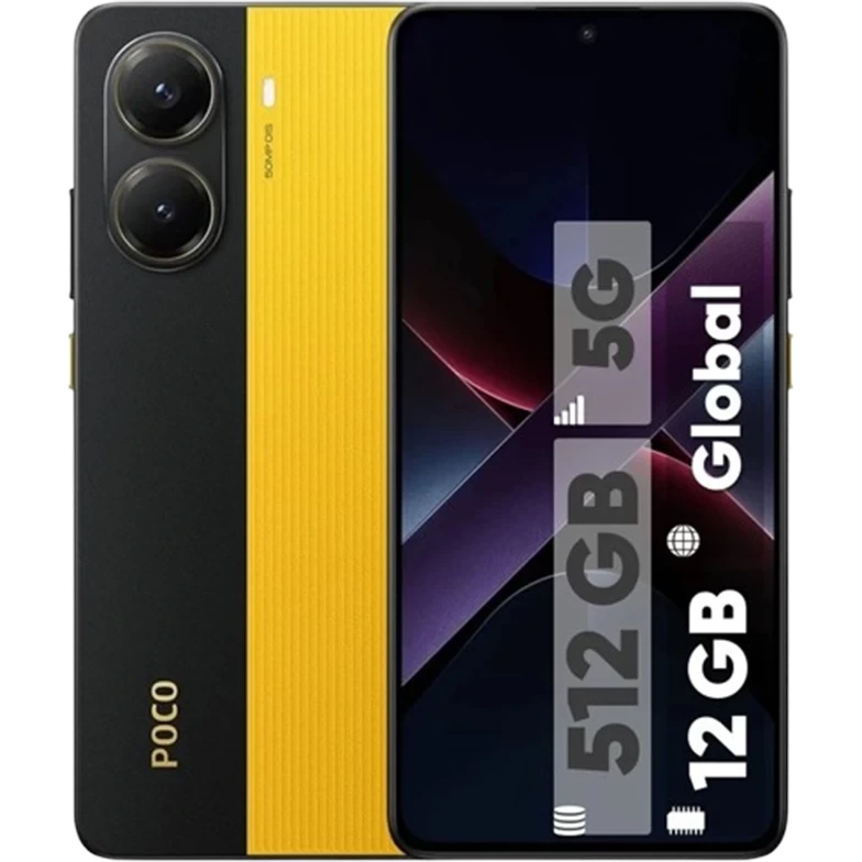 موبایل شیائومی POCOX7PROحافظه512   گیگابایت  و رم12  گیگابایت  مشکی