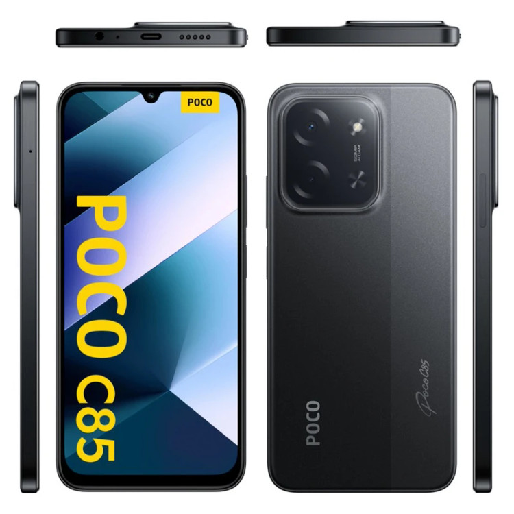 موبایل شیائومی Poco C85 حافظه 256 گیگابایت و رم8 گیگابایت مشکی