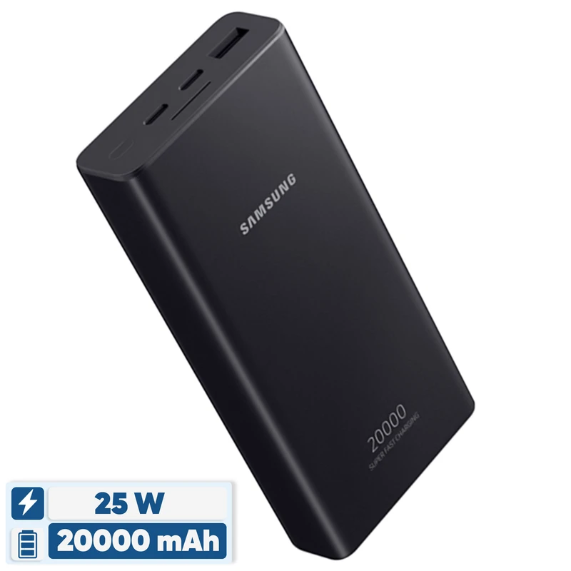 20000  sam 25w   پاور بانک