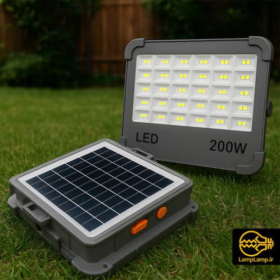 پروژکتور پارکی خورشیدی
