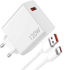 شارژر شیائومی مدل MDY-13-EE توان 120 وات دو پین همراه کابل اصل