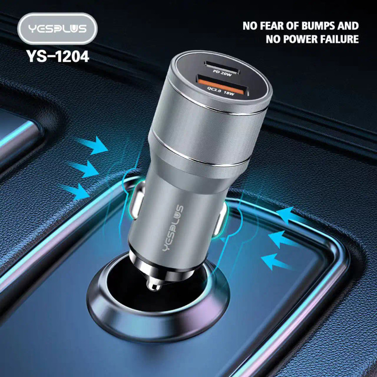 شارژر فندکی ماشین YS-1204-YESPLUS