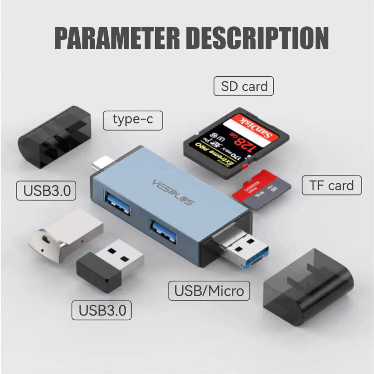 مبدل OTG YS -1415