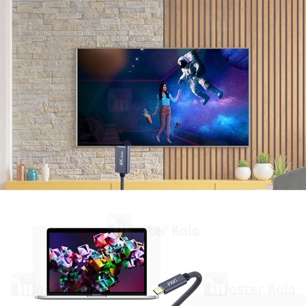 تبدیل HDMI به تایپ سی بیوا مدل 01